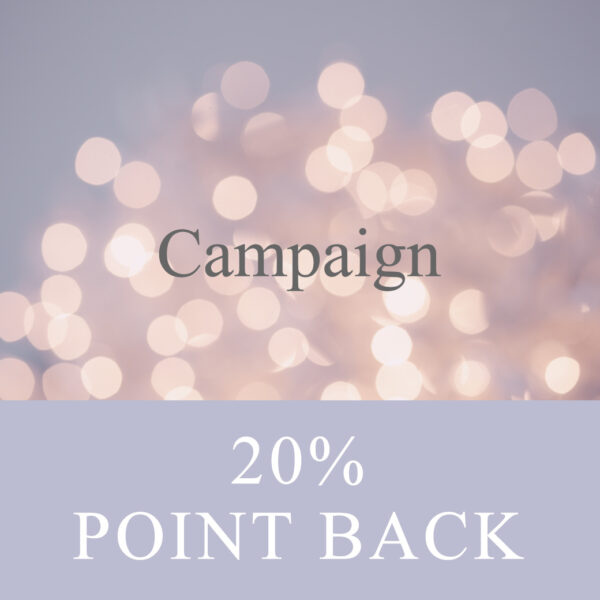 20% POINT BACK CAMPAIGN